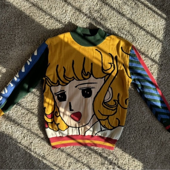 Colorful Graphic Sweater - Picture 3 of 5